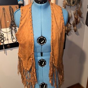 Coco and Jameson NWT suede cover up